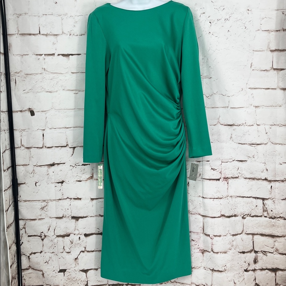 ✨VTG NWT✨ Deadstock Lilli Diamond Shirred Dress, Size M